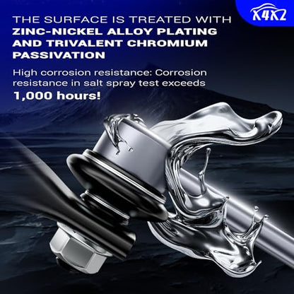 K750630 Zinc-Nickel Alloy Front Stabilizer Sway Bar End Link for 2012-2020 Chevy Sonic Replaces# 42342547 537-110 MS508162