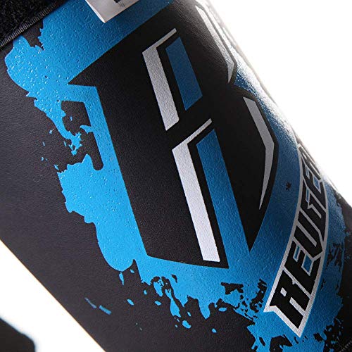 Revgear Kids Combat Series Shin Guards | High Performance Foam Padding | Durable and Lightweight - color: Blue, size: Large