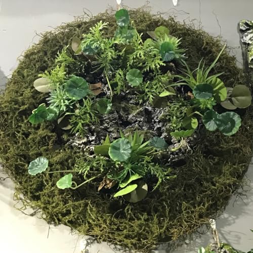 VILLCASE Artificial Lotus Leaves Faux Water Lily Pads Simulation Plastic Greenery 2pcs Home Party Decoration Indoor Scenic Display