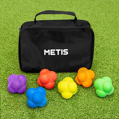 FORZA Reaction Ball [2 Sizes] | Reflex Training Balls | Baseball and Softball Agility Trainer