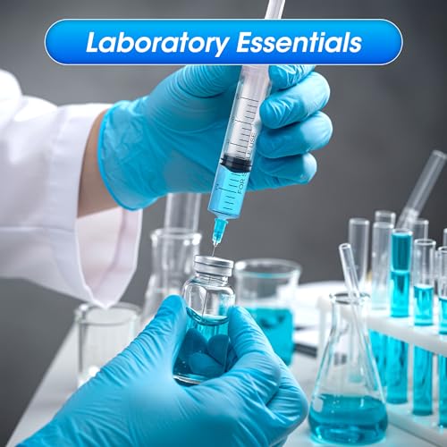 200 ml Large Syringe for Liquids, Syringe Without Needle, for Thick Liquids, 3 Pack Individually Wrapped - style: 200 mL