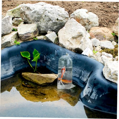 Cabilock 50PCS Fish Transport Bags Leakproof Oxygenated Packaging for Fish Aquatic Transparent Design for Easy Monitoring for Aquariums Pet Stores