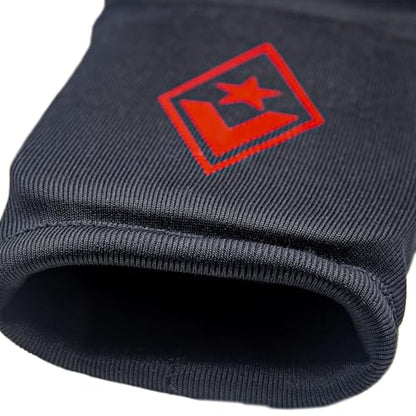 Revgear Dominator Muay Thai Shin Guard, MMA, Kickboxing. Cloth with Instep - color: Black, size: Small