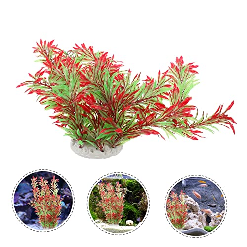 1pc Artificial Water Grass for Fish Tank Decoration Lifelike Aquatic Plant Suitable for Freshwater Aquariums Aquarium Vitality