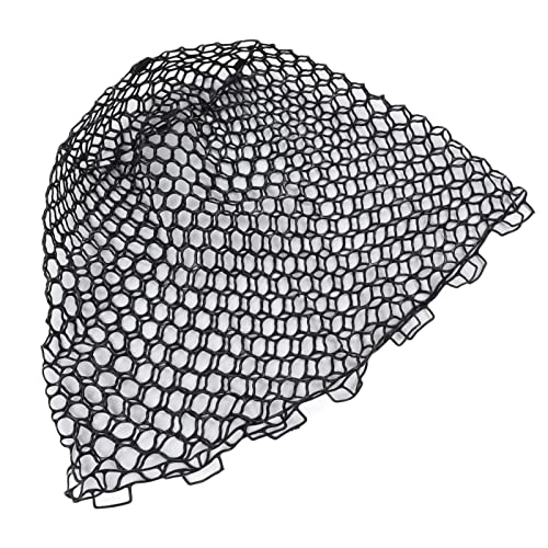 Replacement Fishing Net Deepened Soft Flexible Rubber Fishing Landing Mesh for Angler Flexible Dtrong Stro Replacement NetReplacement Landing NetRubber