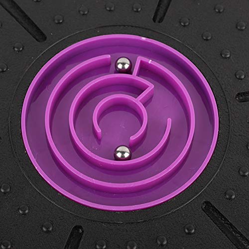 Labyrinth Balance Board, Yoga Balance Board with Maze, 14.6inch Plastic Wobble Stability Board Core Strength Fitness Disc for Home Gym Workout 150KG Load