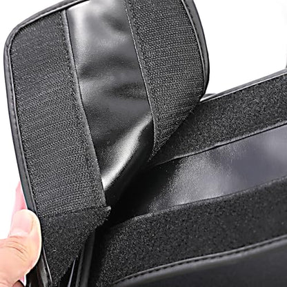 Kickboxing Thigh Pads， Muay Thai Boxing Leg Protector Guard | PU High Density Foam Shock Absorption Pads ，Adjustable Straps ， MMA, Punching, Taekwondo, Martial Arts Training Gear