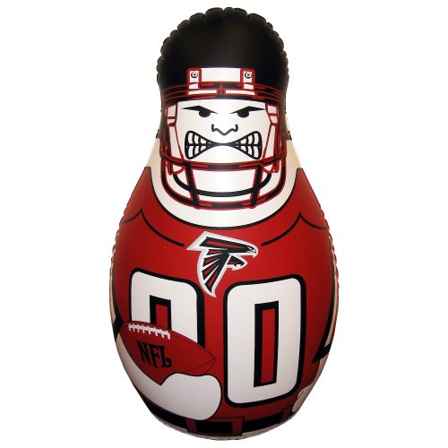Fremont Die NFL Arizona Cardinals Bop Bag Inflatable Tackle Buddy Punching Bag, Standard: 40" Tall, Team Colors - size: Standard: 40" Tall