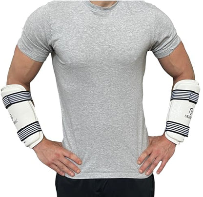 Padded Arm Guards, Taekwondo Forearm Pads | TKD Protectors, For Kids and Adults - size: Medium