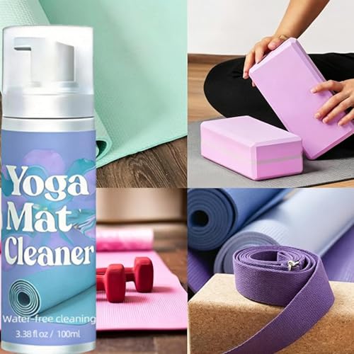 Yoga Mat Cleaner Spray Foam Waterless Cleaning Agent