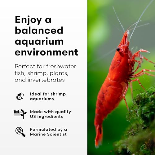 Brightwell Aquatics FlorinVolcanīt Rio Escuro-F – Volcanic Substrate for Freshwater Planted & Shrimp Aquariums – Boosts Root Growth, Lowers GH & pH, 2lb