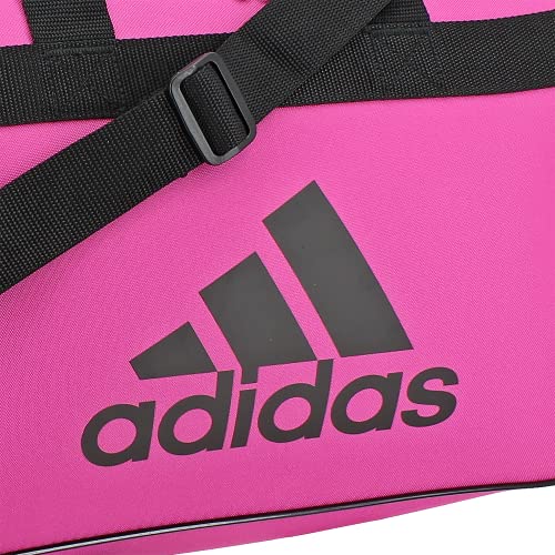 adidas Power Gym Bag – Lightweight Small Duffel, Intense Pink/Black/Diablo, OSFA - color: Intense Pink/Black/Diablo