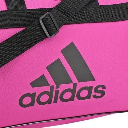 adidas Power Gym Bag – Lightweight Small Duffel, Intense Pink/Black/Diablo, OSFA - color: Intense Pink/Black/Diablo