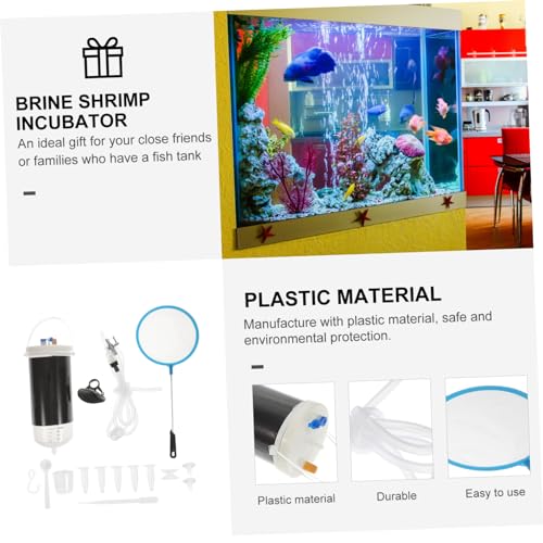 SUPVOX 1 Set Brine Shrimp Incubator Durable Hatchery Box for Easy Shrimp Hatching Lightweight and Convenient Breeding Tool for Aquarium Use Simple Installation and Cleaning