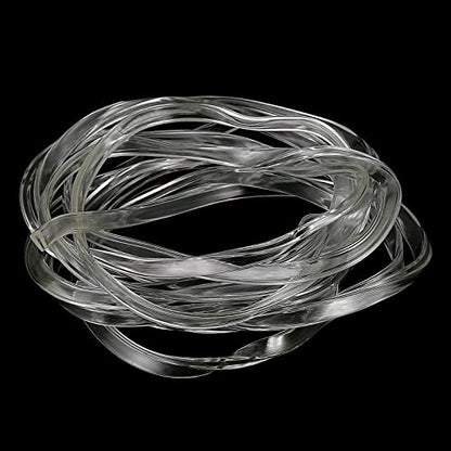 uxcell U Channel Edge Trim, 11.5ft Length Soft Rubber Guard Seal Strip Edge Protector Fit for 1-2mm Edge, (9/32" W x 5/32" H) Clear - size: 9/32"x 5/32"x 11.5ft