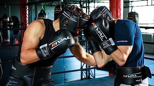 RIVAL Boxing RS60V 2.0 Workout Sparring Gloves, Hook and Loop Closure - Bigger Punching Surface for Maximum Protection