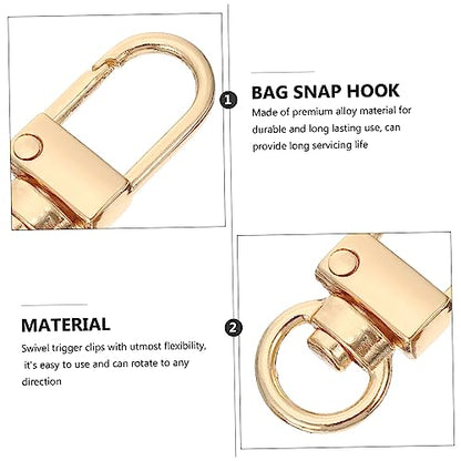 15Pcs Alloy Claw Clasp for Handmade Craft and Key Chain Use