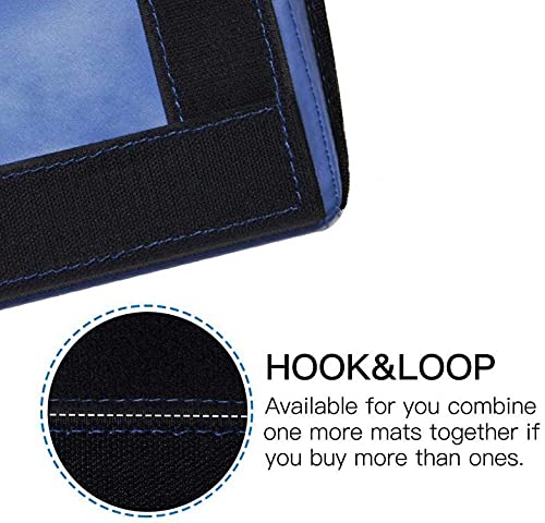 Polar Aurora 4'x8'x2 Thick Folding Gymnastics Exercise Mat Aerobics Stretching Yoga Mats - color: 4 Colors