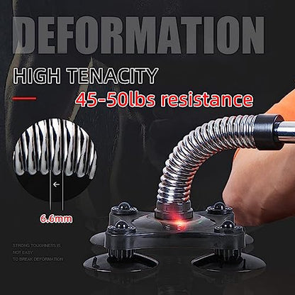 Arm Wrestling Training Equipment 45~50lbs Forearm Trainer Grips Wrist Exerciser Muscle Developer Strength Home Fitness for Professional & non-professional - color: Heavy Silver(45-50lbs)