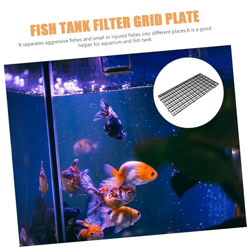 VICASKY 6Pcs Fish Tank Divider Durable Plastic Plates Multi Design for Enhanced Water Flow for Freshwater Saltwater Aquariums for Home