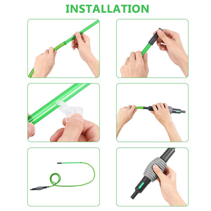POPETPOP Aquarium Fish Tank Vacuum Siphon Cleaning Kit for Water Changing and Sand Cleaning