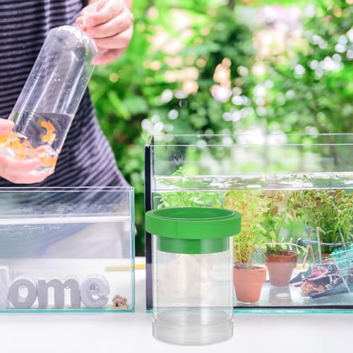 Aquarium Isolation Box Floating Breeding Hatchery Fish Tank Egg Incubator Holder for Guppy Fry and Small Fish Nursery