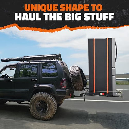 Mockins 40"x40"x6" Heavy-Duty Square Trailer Hitch Cargo Carrier 500 Lb Cap - size: Medium: 40"x40"x6"