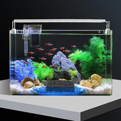 Shrimp Cave Aquarium Hideout 2pcs Black Hiding House Shelter Breeding Tube for Fish Tank Decor Suitable for Betta and Freshwater Shrimp
