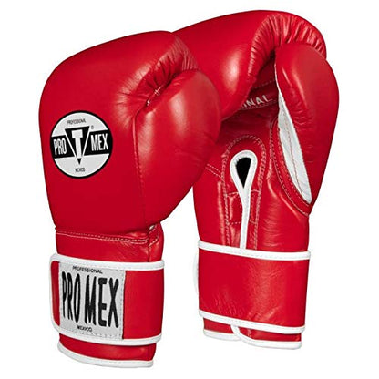 Pro Mex Professional Training Gloves V 3.0 - color: Red, size: 14 oz