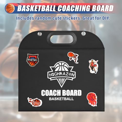 Magnetic Coaching Board Foldable Dugout Display with Carry Handle - style: Basketball