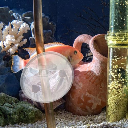 SHINEOFI 20pcs Aquarium Suction Cup Clips and Airline Tube Holders, Soft Flexible Suction Cups for Fish Tank Oxygen Tubing, Aquarium Air Pump Accessories for Stable Hose Fixing
