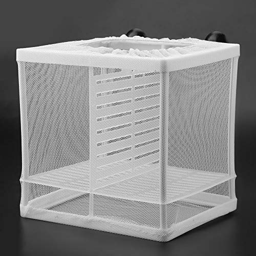 Fish Tank Breeder Net, Fish Breeding Box Multifunctional Isolation Mesh Box Aquarium Fish Tank Incubator Breeder Tank Divider Fish Fry Hatchery Breeder Box