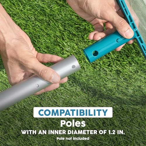 Bestway Pool Leaf Skimmer, AquaNet Mesh Net for Large Debris and Leaves, Cleaning Tool for In-Ground & Above Ground Pool Maintenance- Net Only