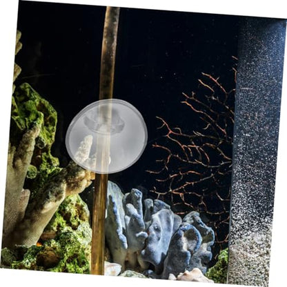 Toyvian 40pcs Fish Tank Oxygen Cup Clips Soft Card Slot Design Easy Installation Aquarium Holder for Efficient Oxygen Supply Systems