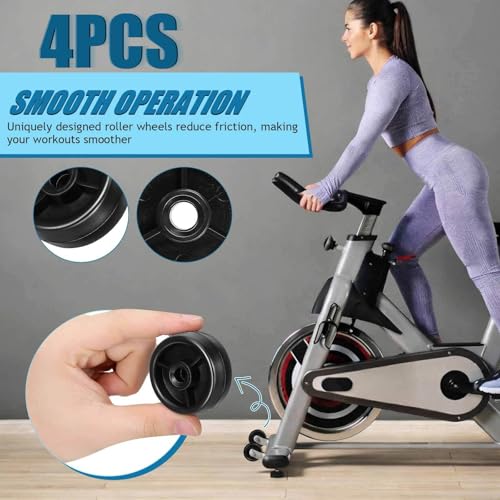 DECHOUS Plastic Roller Wheel Replacement for Fitness Equipment
