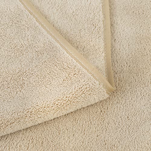 JML Bath Sheet Towel Set, 2 Pack, 35"x70", Camel - color: Camel, size: 35 in x 70 in