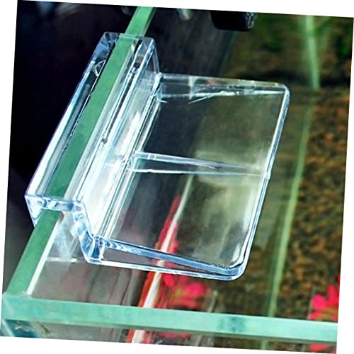 TOYANDONA 10pcs Acrylic Support Bracket for Fish Tank Cover Adjustable Holder for 7-8mm Glass Practical Aquarium Rack Accessory