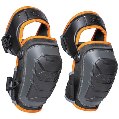 Klein Tools 60491 Knee Pads, Hinged Gel Foam, Black - size: Standard