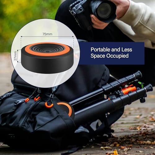 Astromania Anti Vibration Pads for Telescope Mount & Camera Tripod, Vibration Suppression Pads Telescope Accessory for NexStar 8SE, Telescope Stabilizer for Astronomy As Companion for Photo Adapter