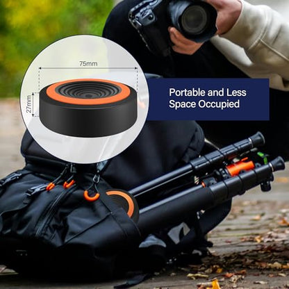 Astromania Anti Vibration Pads for Telescope Mount & Camera Tripod, Vibration Suppression Pads Telescope Accessory for NexStar 8SE, Telescope Stabilizer for Astronomy As Companion for Photo Adapter