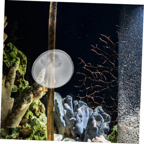 GALPADA 40pcs Aquarium Cup Clips for Oxygen Tubing Fish Pump Holders with for Easy Installation Soft Card Slot Design for