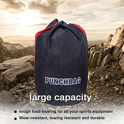 52 x 43 cm / 20.5 x 16.9 in Taekwondo Drawstring Backpacks, Oxford Cloth Unisex Gym Sports Bag, Taekwondo Sparring Backpack - size: cartoon protective gear bag