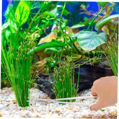 Sosoport -in-one Aquarium Maintenance Tools Scissor Tweezer Leveler Kit for Plant Trimming Cleaning Aquascaping