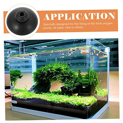 BESPORTBLE 60pcs Replacement Cups for Water Pump Professional Air Fixing Holders for Aquarium Use Easy Installation and Disassembly Suckers for