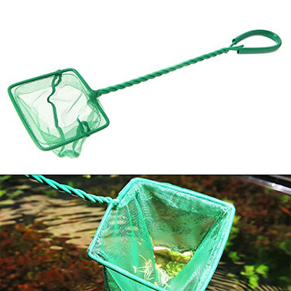 Aquariums Fish Net 3 4 5 6 8 10 Inches for Extra Fine Net Strong and Safe for Fishing Fish Shrimp Aquariums Netting