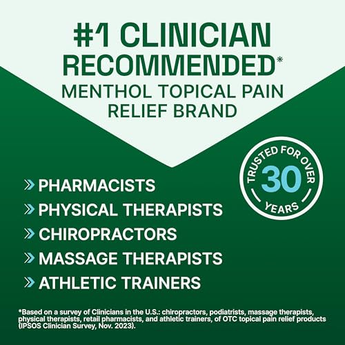 Biofreeze Roll-On Pain-Relieving Gel 3 FL OZ, Green Topical Pain Reliever for Muscles and Joints from Arthritis, Backache, Strains, Bruises, & Sprains (Package May Vary) (Pack of 2) - size: 3 Ounce (Pack of 2), style: Green