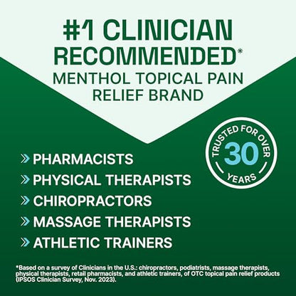 Biofreeze Roll-On Pain-Relieving Gel 3 FL OZ, Green Topical Pain Reliever for Muscles and Joints from Arthritis, Backache, Strains, Bruises, & Sprains (Package May Vary) (Pack of 2) - size: 3 Ounce (Pack of 2), style: Green