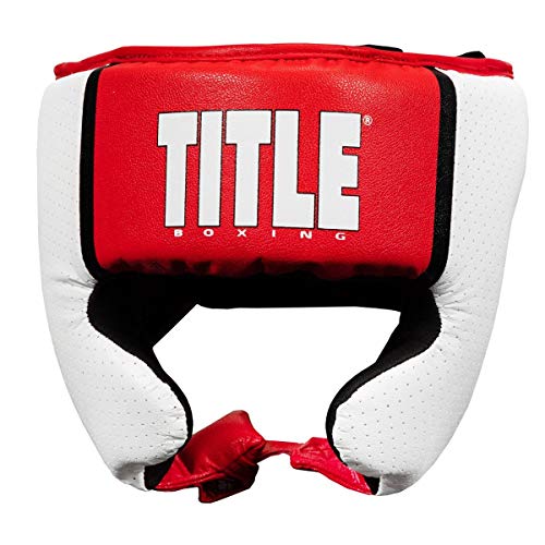 Title Boxing Aerovent USA Boxing Competition Headgear - Boxing, MMA, Sparring Headgear - Adults, Unisex - color: Red, size: Small