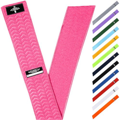 Exxact Sports Streamer Pink Football Towel with Hook & Loop (Pink) - color: Pink