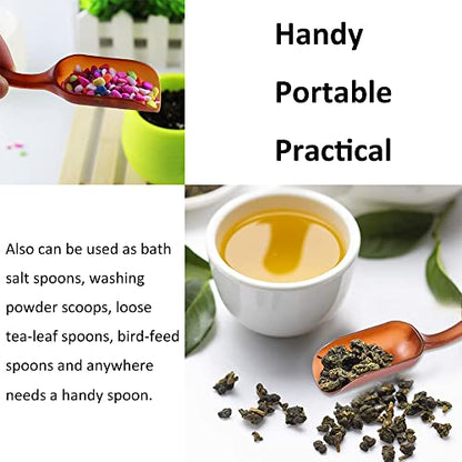 12 PCS Plastic Mini Garden Shovel Spoons Soil Scoops, Cultivation Digging Transplanting Gardening Tools Succulents Potted Flowers, Bath Salt Spoons/ Washing Powder Scoops/ Loose Tea-leaf Scoops